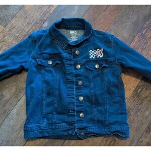 MTV Vintage Logo Denim Jacket L Youth Boys/Girls